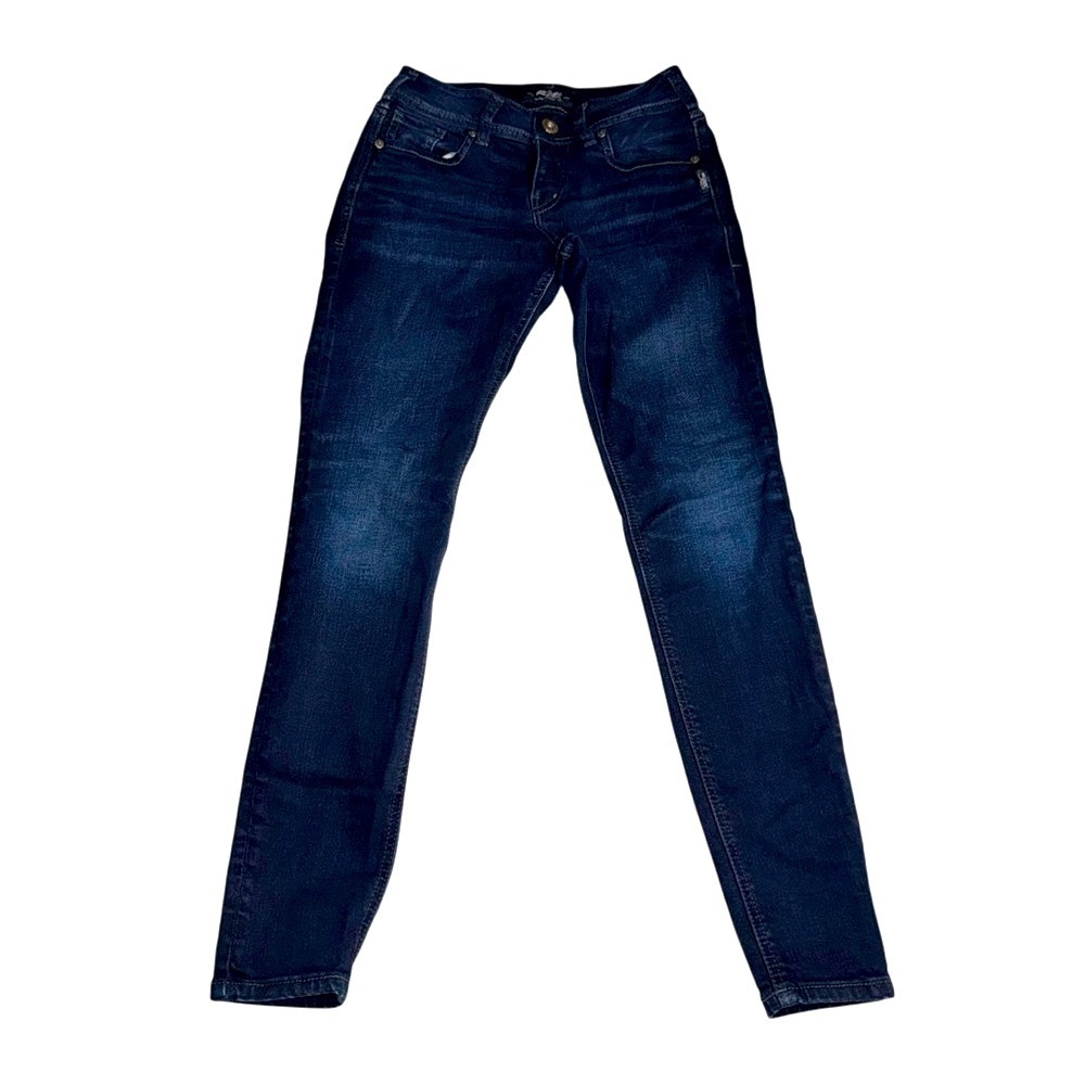 Silver Jeans Women’s Suki Super Skinny W26 L29 Dark Wash Stretch